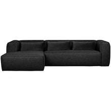 Load image into Gallery viewer, BEAN CORNER SOFA INCL. CUSHIONS DARK GREY MELANGE