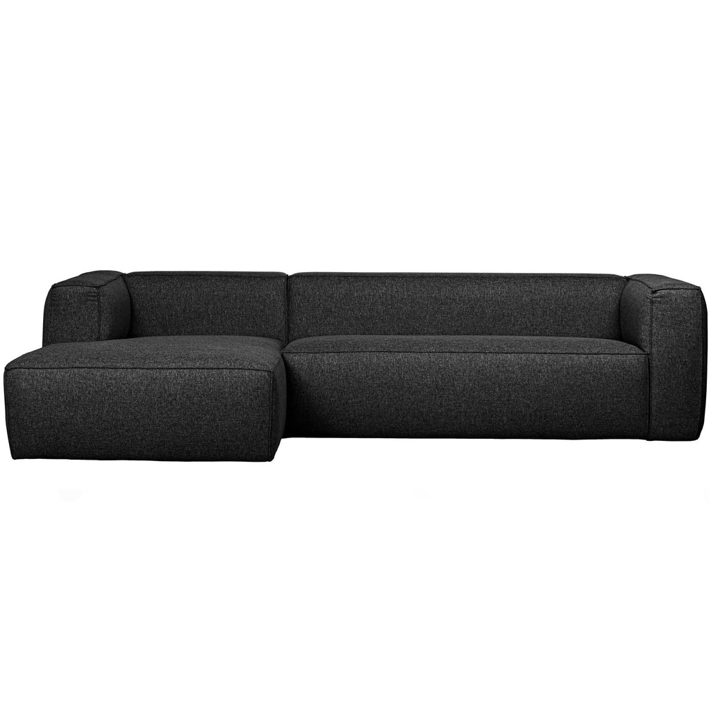 BEAN CORNER SOFA INCL. CUSHIONS DARK GREY MELANGE