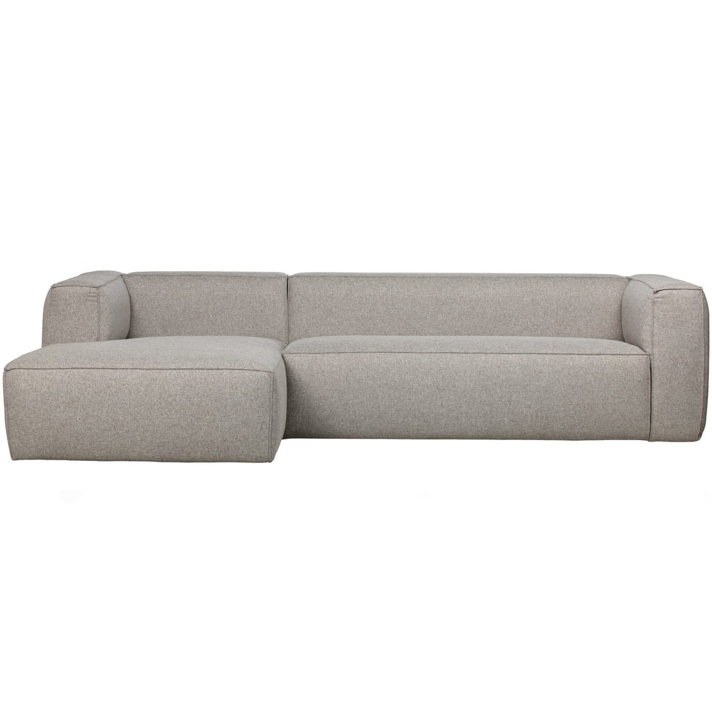 BEAN CORNER SOFA INCL. CUSHIONS LIGHT GREY MELANGE