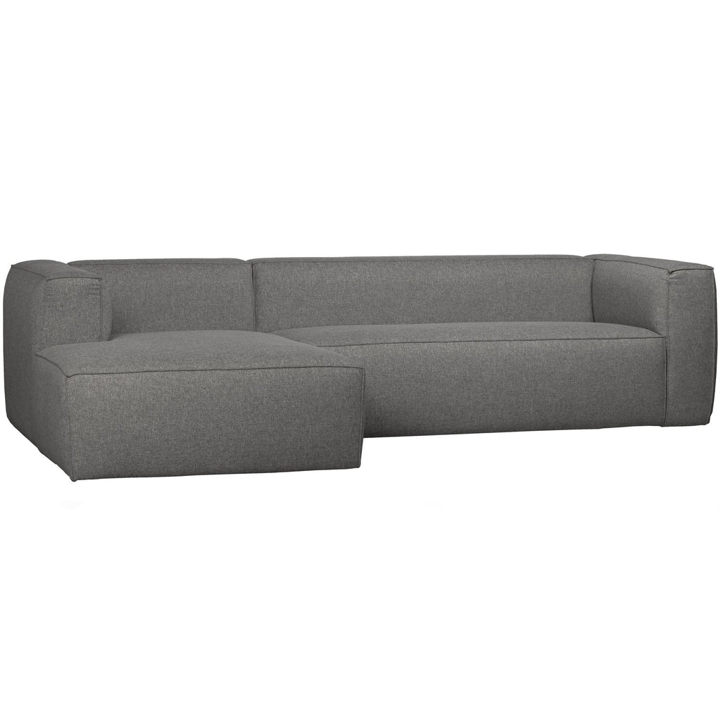 BEAN CORNER SOFA INCL. CUSHIONS MID GREY MELANGE