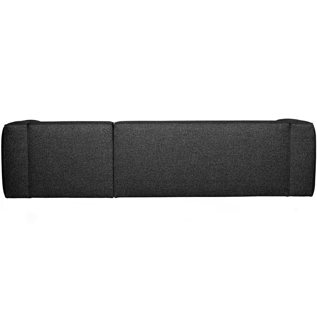 BEAN CORNER SOFA RIGHT INCL. CUSHIONS DARK GREY MELANGE