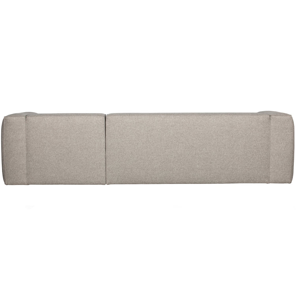 BEAN CORNER SOFA RIGHT INCL. CUSHIONS LIGHT GREY MELANGE