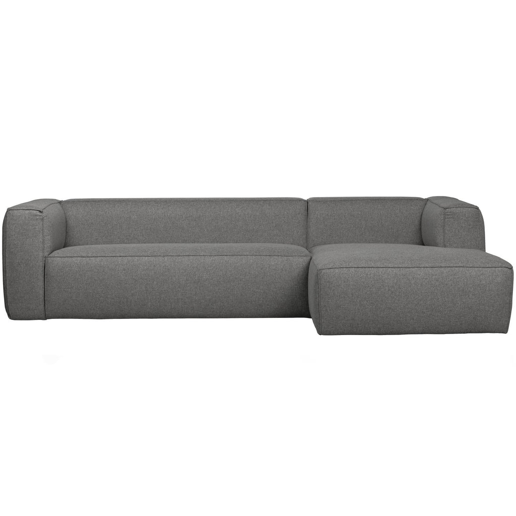 BEAN CORNER SOFA RIGHT INCL. CUSHIONS MID GREY MELANGE