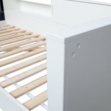 Laden Sie das Bild in den Galerie-Viewer, CONNECT CORNER BED WHITE [fsc]