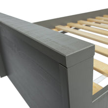 Laden Sie das Bild in den Galerie-Viewer, MORRIS BED PINE LOAM 90x200CM (EX. SLATS+DRAWER) [fsc]