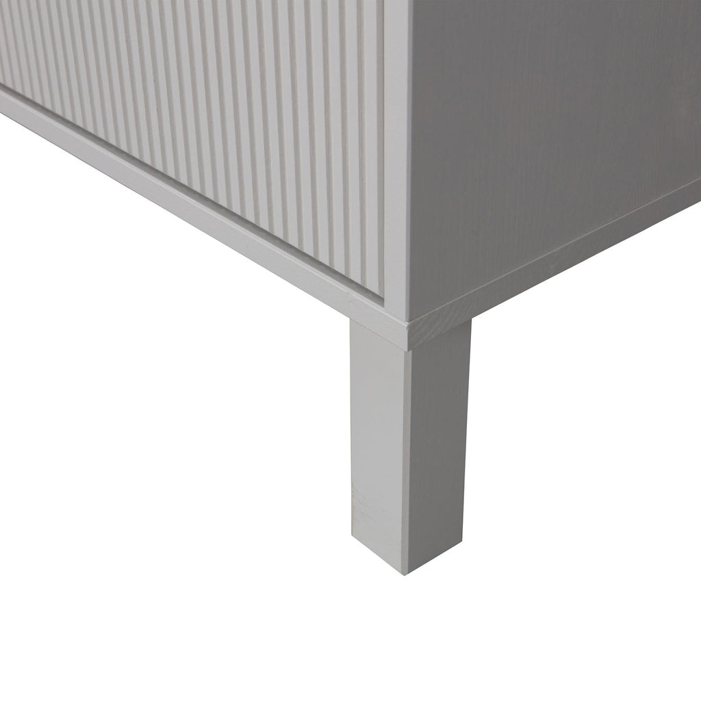 MADU TV UNIT PINE DEEP CLOUD GREY [fsc]