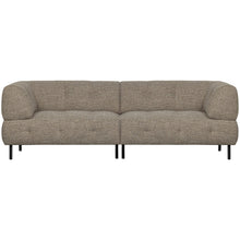 Laden Sie das Bild in den Galerie-Viewer, LLOYD 4-SEATER COARSE WOVEN BROWN MELANGE
