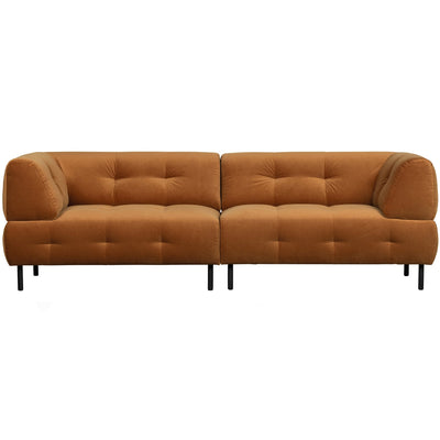 LLOYD 4-SEATER VELVET CINNAMON