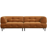 LLOYD 4-SEATER VELVET CINNAMON