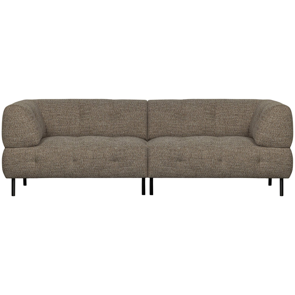 LLOYD 4-SEATER COARSE WOVEN DARK BROWN MELANGE