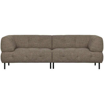 LLOYD 4-SEATER COARSE WOVEN DARK BROWN MELANGE