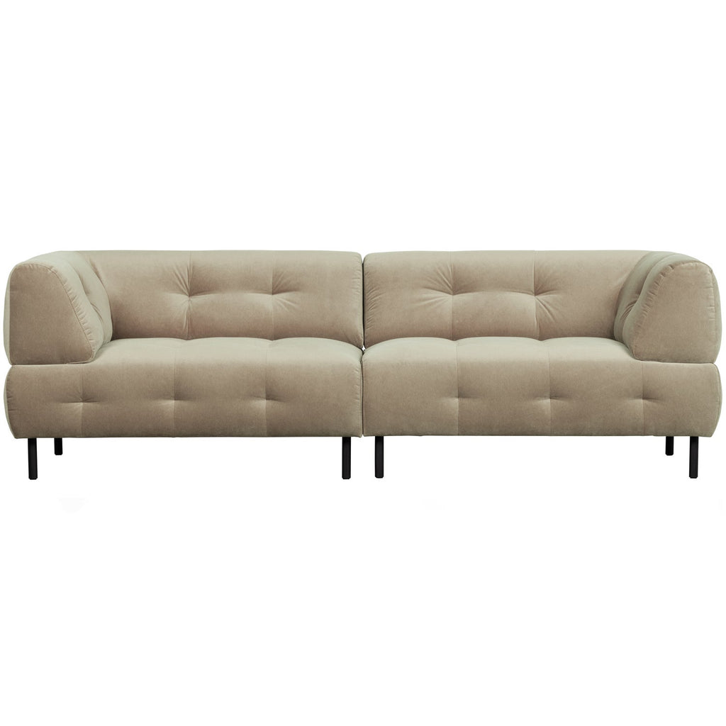 LLOYD 4-SEATER VELVET SEA SALT