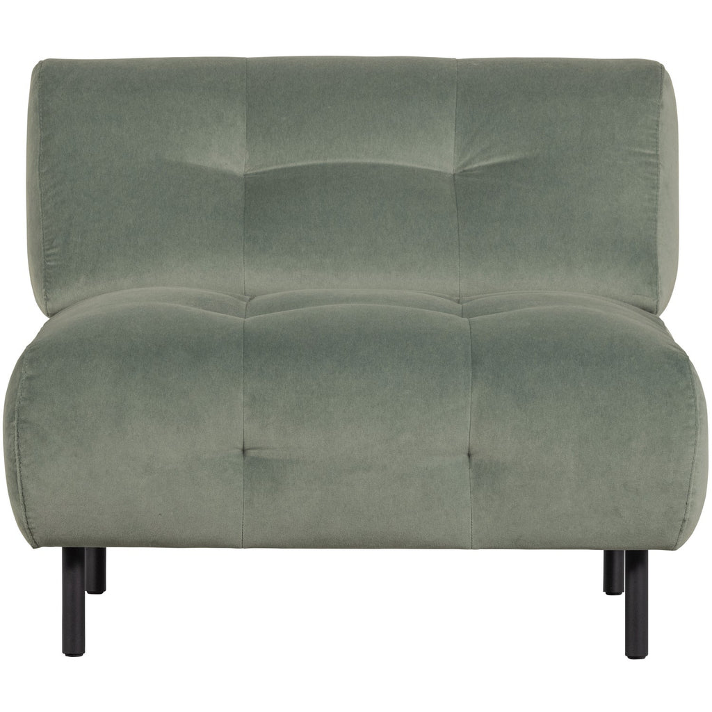 LLOYD ARMCHAIR VELVET WATERPLANT