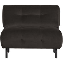 Laden Sie das Bild in den Galerie-Viewer, LLOYD ARMCHAIR VELVET CAST IRON