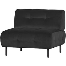 Laden Sie das Bild in den Galerie-Viewer, LLOYD ARMCHAIR VELVET CAST IRON