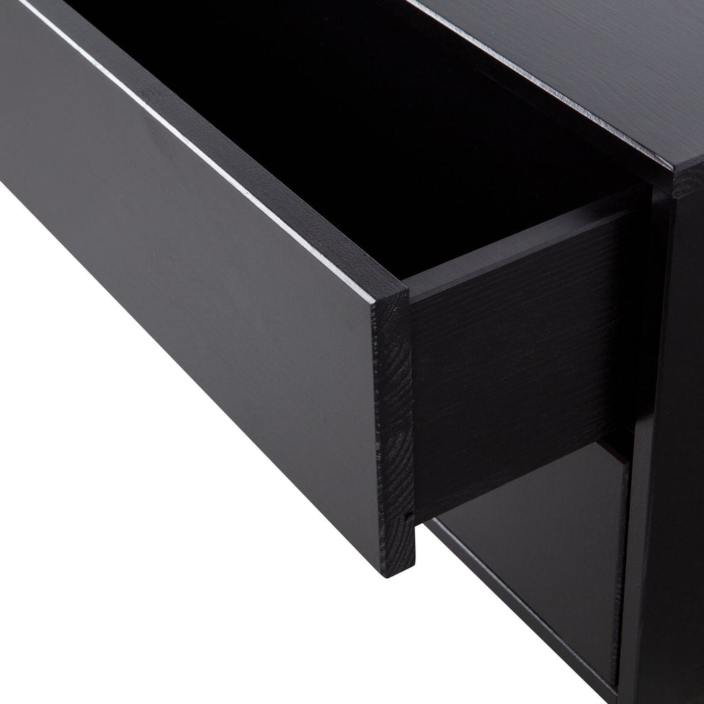 FINCA TV UNIT 100CM PINE DEEP BLACK [fsc]