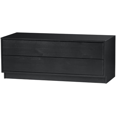 FINCA TV UNIT 100CM PINE DEEP BLACK [fsc]