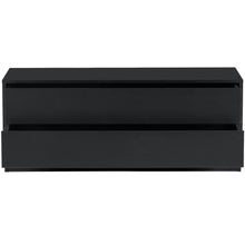 Laden Sie das Bild in den Galerie-Viewer, FINCA TV UNIT 100CM PINE DEEP BLACK [fsc]