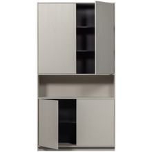 Laden Sie das Bild in den Galerie-Viewer, FINCA STORAGE CABINET 110CM PINE MIST [fsc]