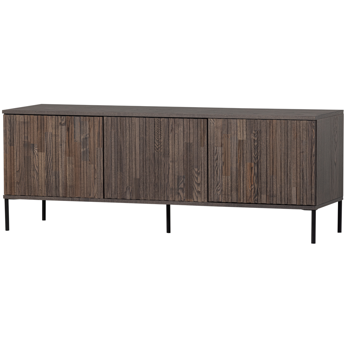 NEW GRAVURE TV UNIT 150 CM ASH VENEER ESPRESSO [fsc]