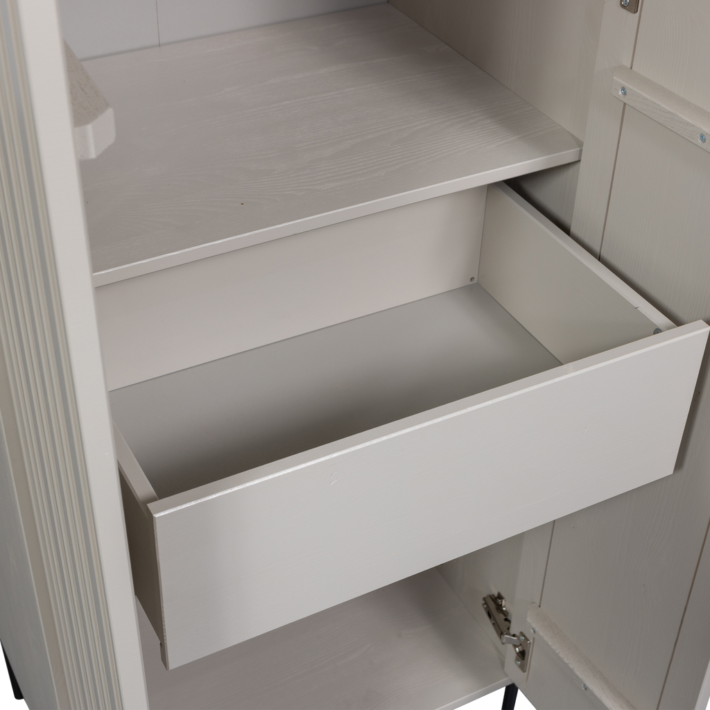 NEW GRAVURE CABINET WITH DRAWER PINE DUST [fsc]