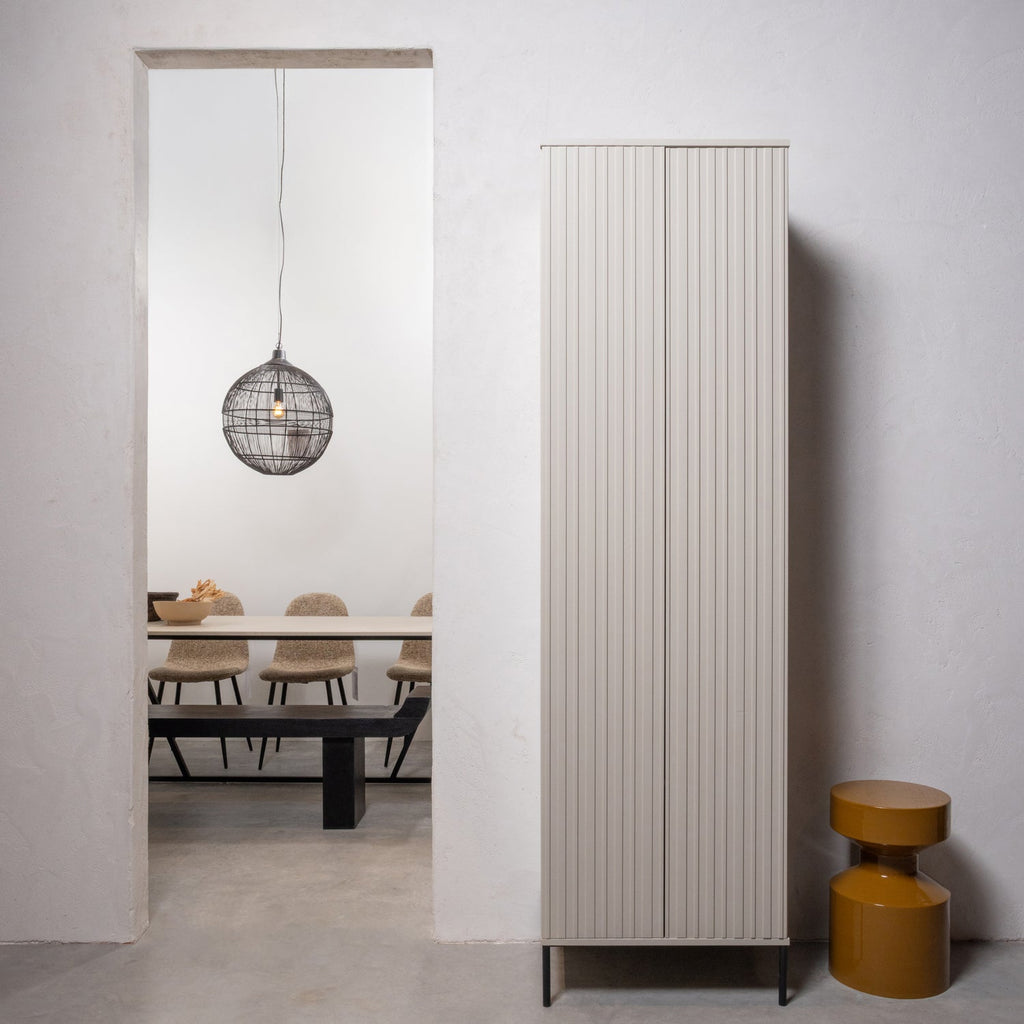 FERRY SIDE TABLE METAL HONEY YELLOW