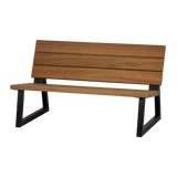 BANCO GARDEN BENCH AYOUS WOOD/METAL NATURAL [fsc]