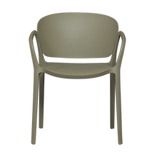 Load image into Gallery viewer, BENT GARDEN CHAIR PLASTIC GREEN