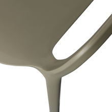 Load image into Gallery viewer, BENT GARDEN CHAIR PLASTIC GREEN