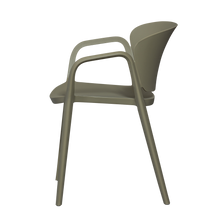 Load image into Gallery viewer, BENT GARDEN CHAIR PLASTIC GREEN