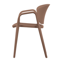 Charger l'image dans la galerie, BENT GARDEN CHAIR PLASTIC SALMON PINK