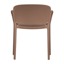 Charger l'image dans la galerie, BENT GARDEN CHAIR PLASTIC SALMON PINK