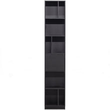 Laden Sie das Bild in den Galerie-Viewer, FINCA OPEN SHELF CABINET 40 CM PINE DEEP BLACK [fsc]