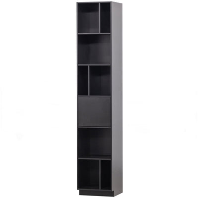 FINCA OPEN SHELF CABINET 40 CM PINE DEEP BLACK [fsc]