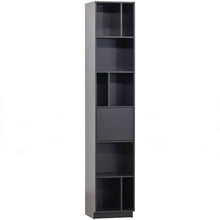 Laden Sie das Bild in den Galerie-Viewer, FINCA OPEN SHELF CABINET 40 CM PINE DEEP BLACK [fsc]