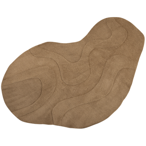 Alya rug organic pale brown 170x240cm