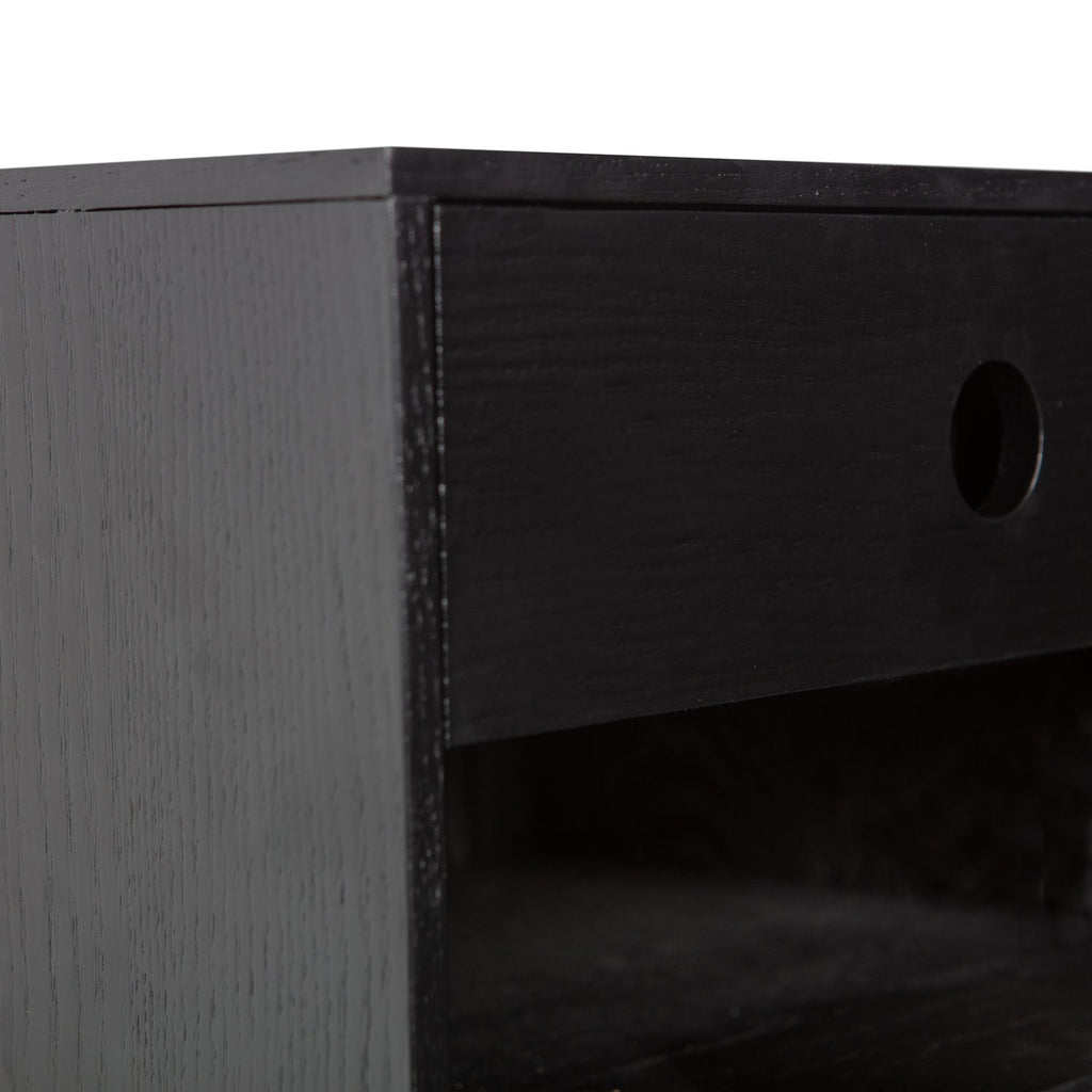 NANCY HANGING BEDSIDE TABLE BLACK