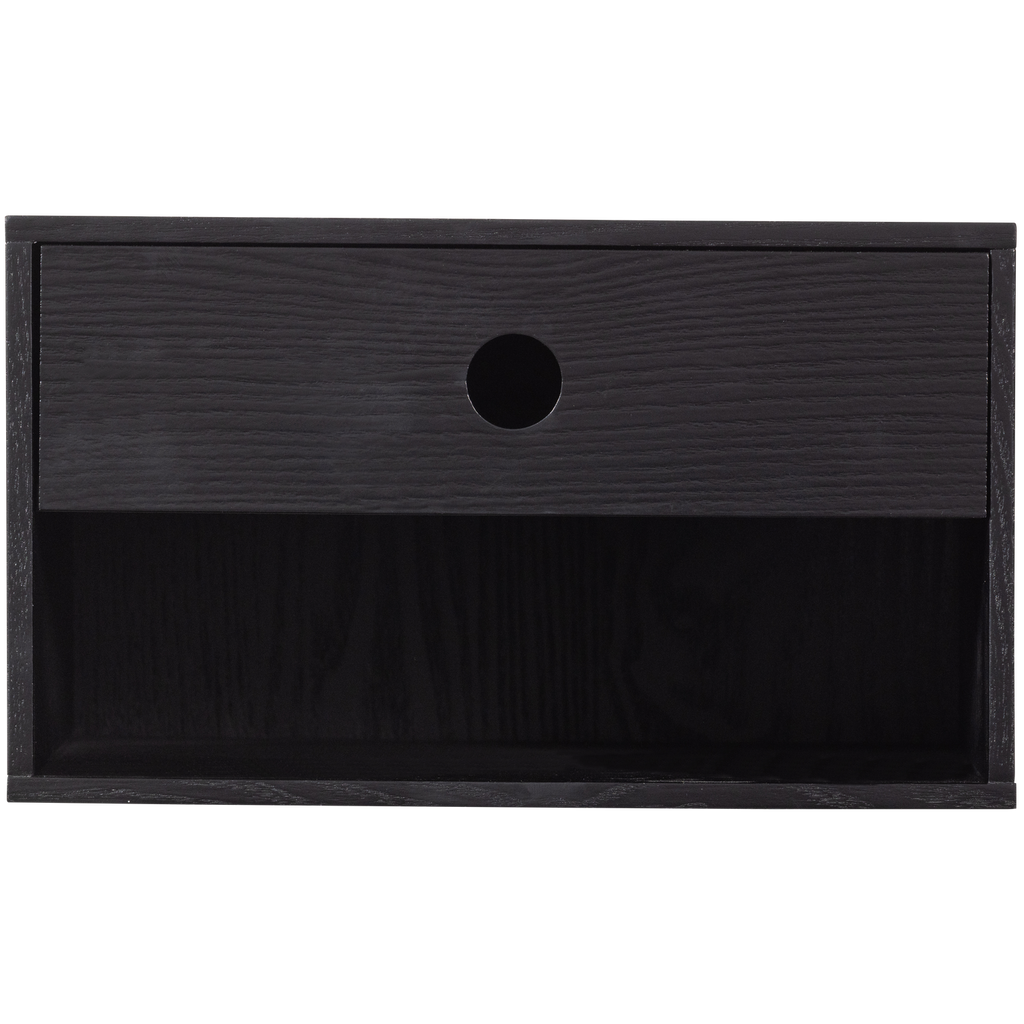 NANCY HANGING BEDSIDE TABLE BLACK