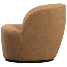 Laden Sie das Bild in den Galerie-Viewer, SERRA SWIVEL CHAIR WOVEN FABRIC CURRY MELANGE