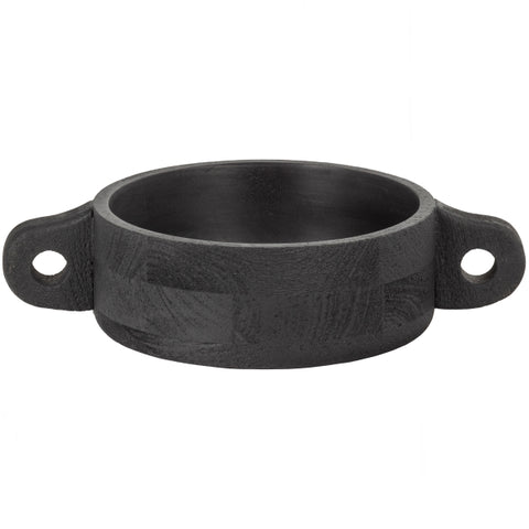 Hari bowl mango wood black 37x24cm