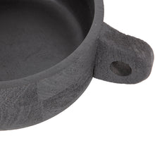 Cargar imagen en el visor de la galería, Hari bowl mango wood black 37x24cm