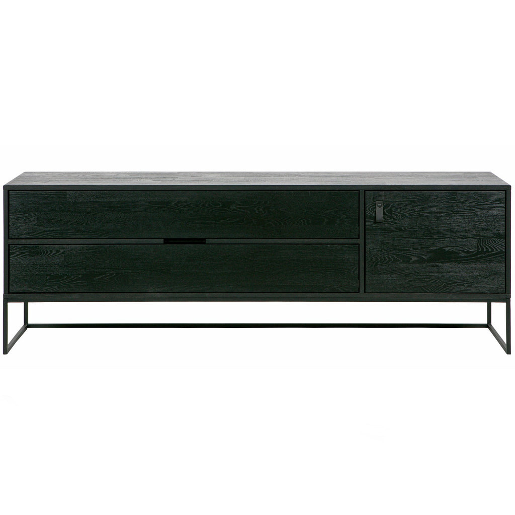 SILAS TV UNIT 180CM ASH BRUSHED BLACKNIGHT [fsc]