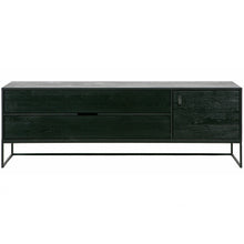 Laden Sie das Bild in den Galerie-Viewer, SILAS TV UNIT 180CM ASH BRUSHED BLACKNIGHT [fsc]