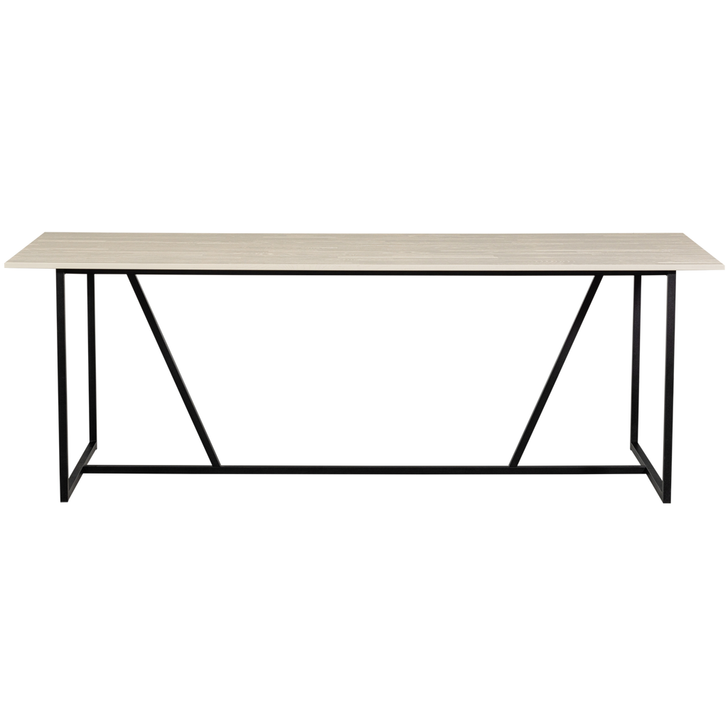 SILAS DINING TABLE ASH BRUSHED DUST [fsc]