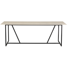 Cargar imagen en el visor de la galería, SILAS DINING TABLE ASH BRUSHED DUST [fsc]