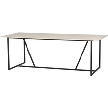 Cargar imagen en el visor de la galería, SILAS DINING TABLE ASH BRUSHED DUST [fsc]