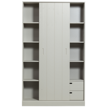 Laden Sie das Bild in den Galerie-Viewer, MILA SLIDING DOOR CABINET PINE DUST [fsc]