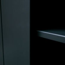 Laden Sie das Bild in den Galerie-Viewer, MOVE SLIDING DOOR CABINET PINE MATT BLACK [fsc]