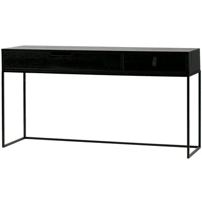 SILAS SIDETABLE ASH BRUSHED BLACKNIGHT [fsc]