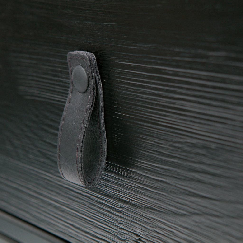 ZOLA NIGHTSTAND WITH DRAWER BLACK [fsc]